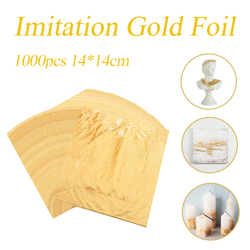Gold Foil Flakes - تقليد الذهب ورقة أوراق من الألومنيوم