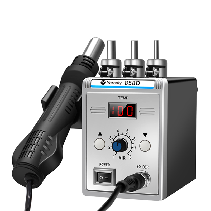 Heat Gun Small - مسدس هواء ساخن 858D بغا محطة