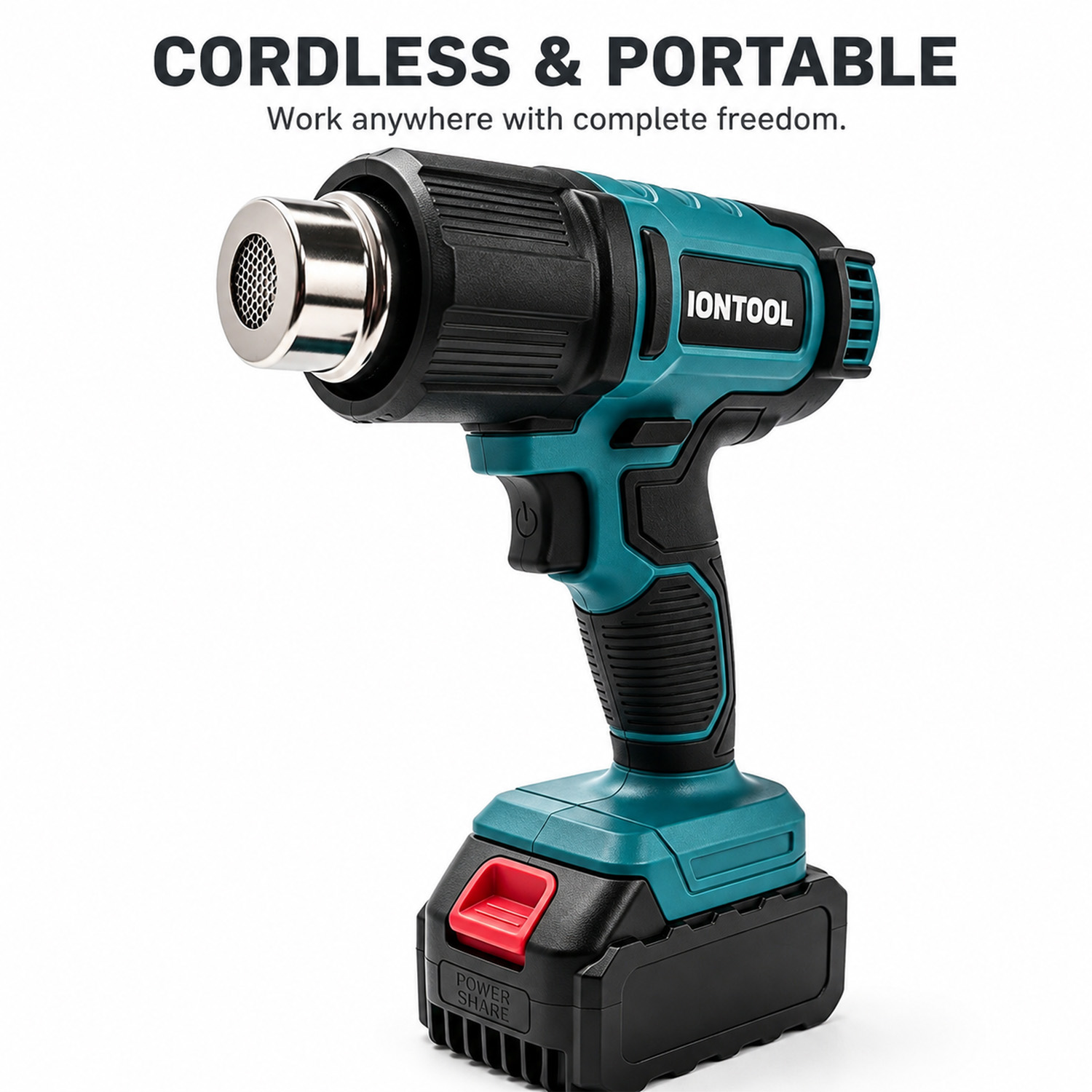 مسدس هواء ساخن محمول لاسلكي من - مراجعة Heat Gun Small وسعره