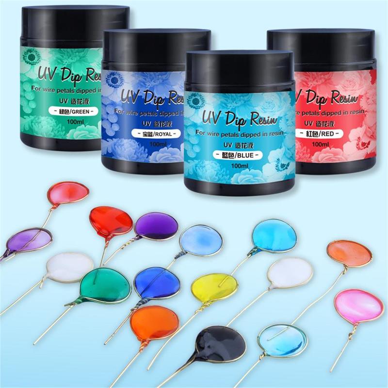 100 مللي UV DIP الراتنج الغراء - مراجعة Flower Preservation Resin وسعره