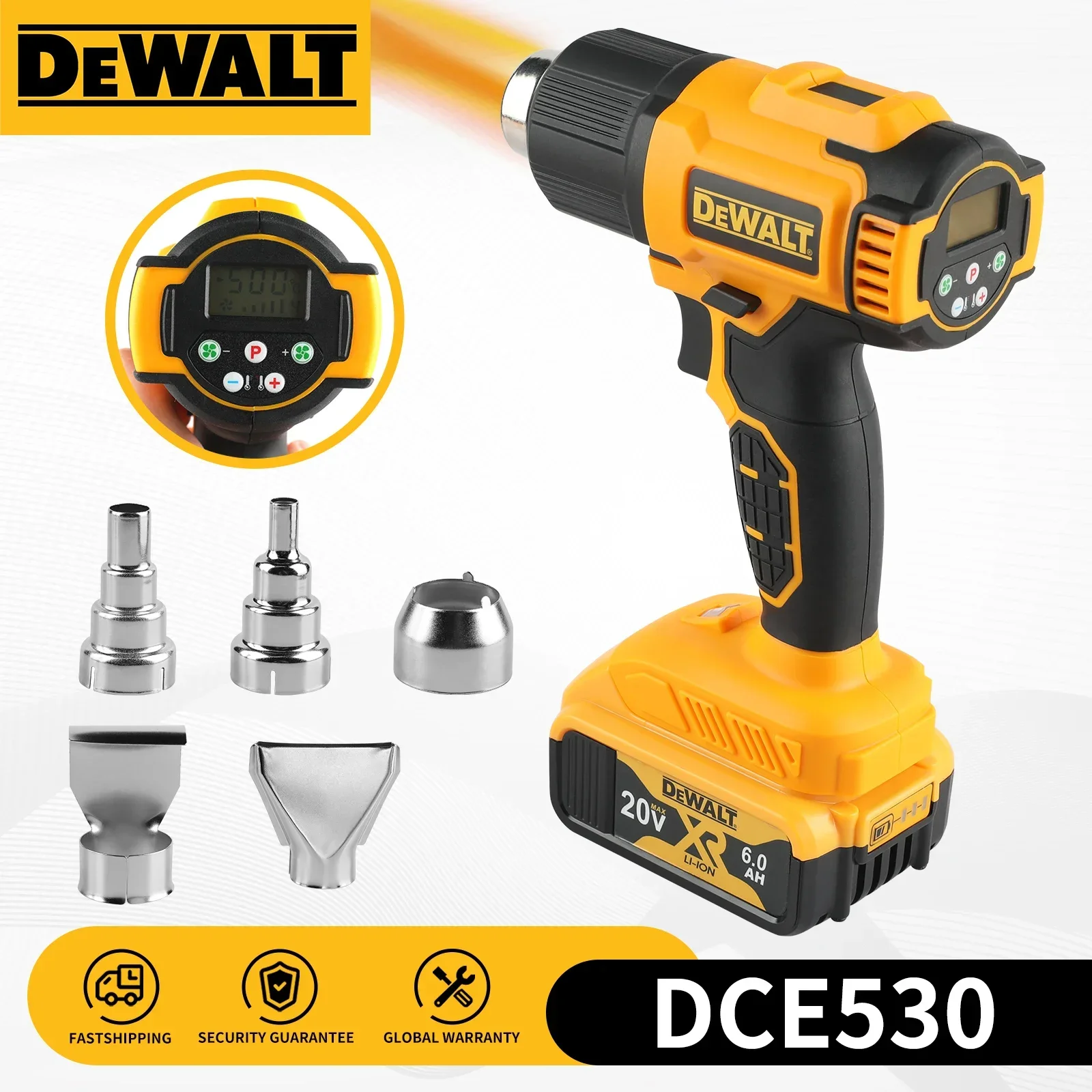 مسدس حراري لاسلكي DeWALT DCE53 - مراجعة Heat Gun Small وسعره