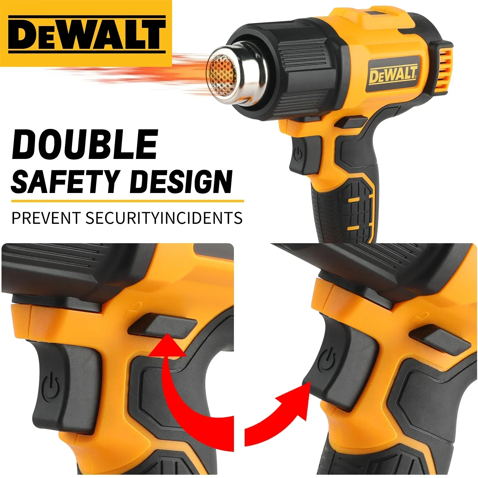 مسدس حراري لاسلكي DeWALT DCE53 - مراجعة Heat Gun Small وسعره