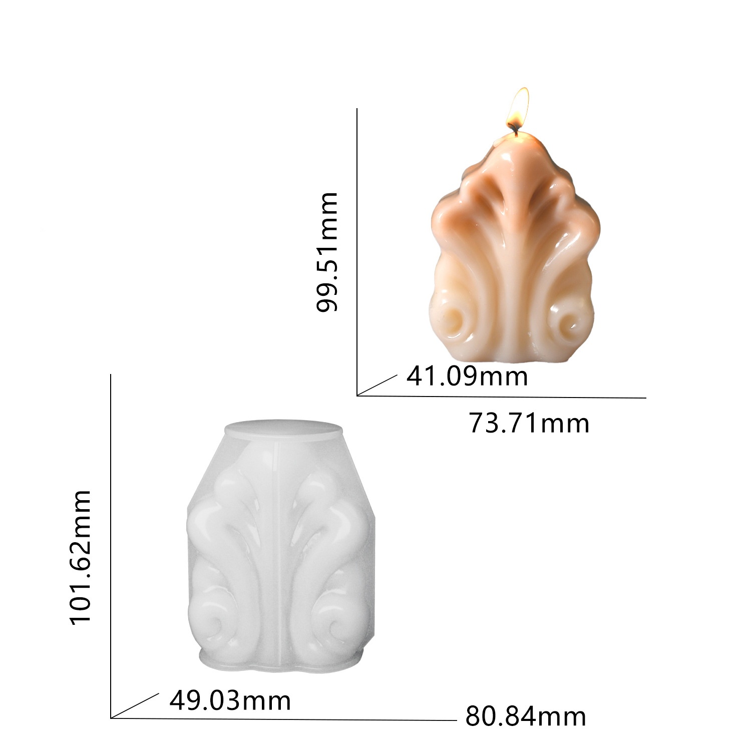 قالب سيليكون على شكل صدفة بحري - مراجعة Resin Ocean Wave Mold وسعره