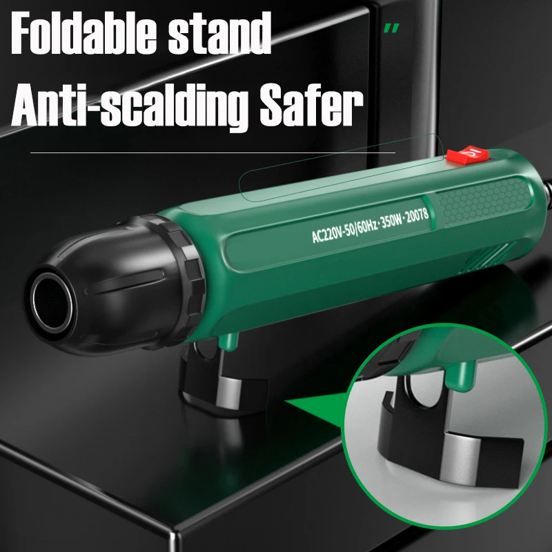 مسدس هواء ساخن 350 واط بسرعتين - مراجعة Heat Gun Small وسعره