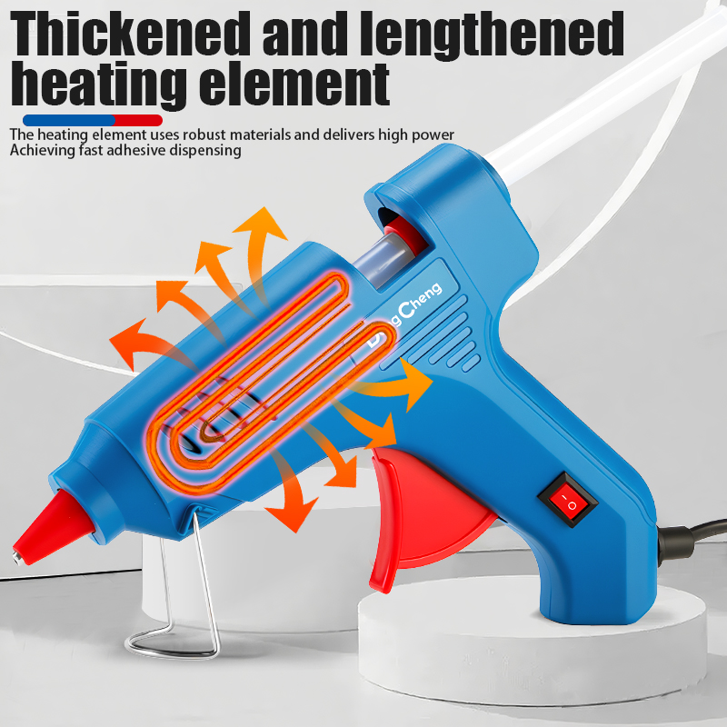 80 واط صغيرة صمغ يسيح بالحرارة - مراجعة Heat Gun Small وسعره