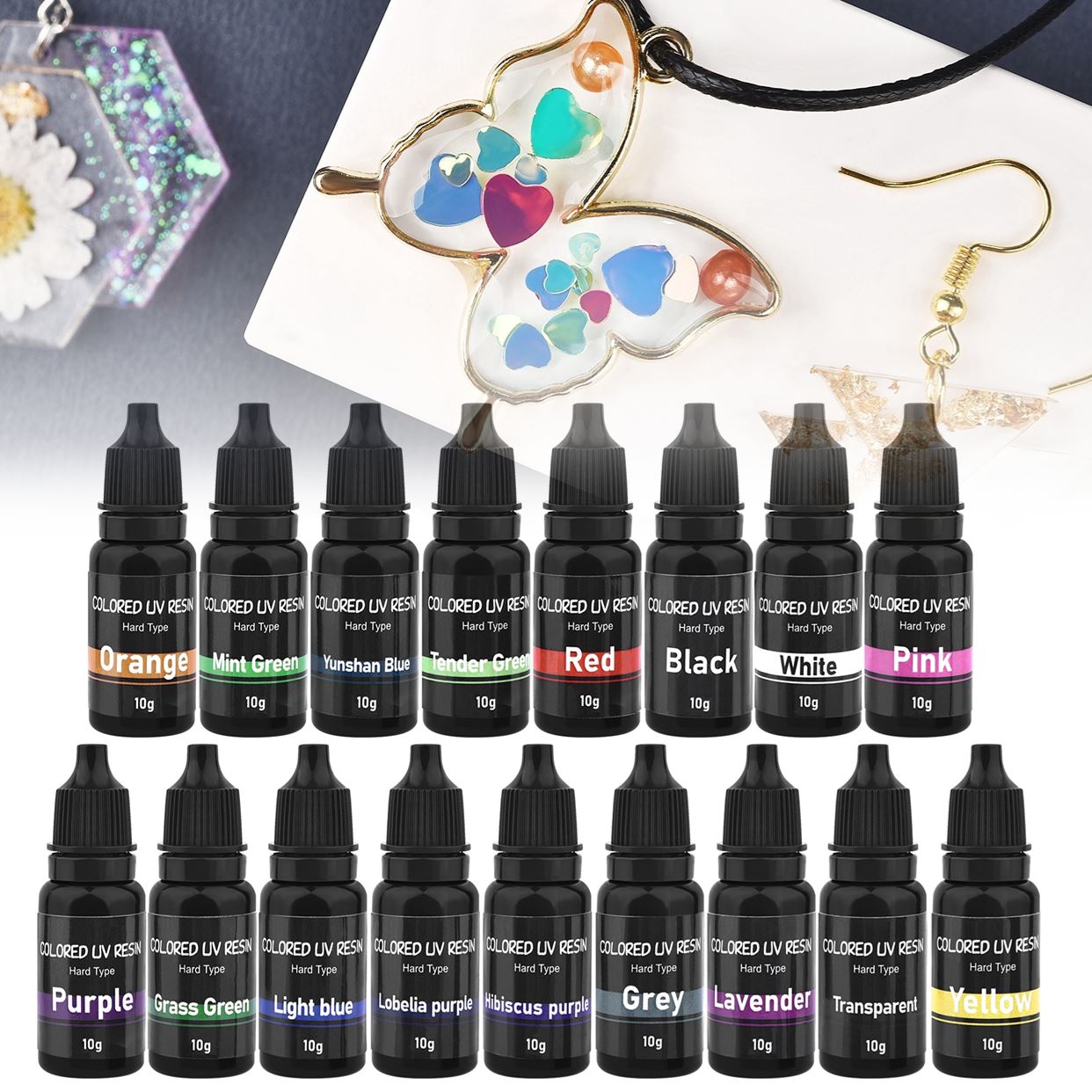 صمغ راتنجات الايبوكسي بالأشعة  - مراجعة Epoxy Uv Resin Kit وسعره