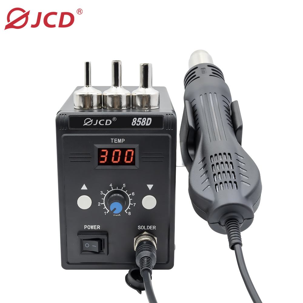 JCD مسدس هواء ساخن 858D 700 وا - مراجعة Heat Gun Small وسعره