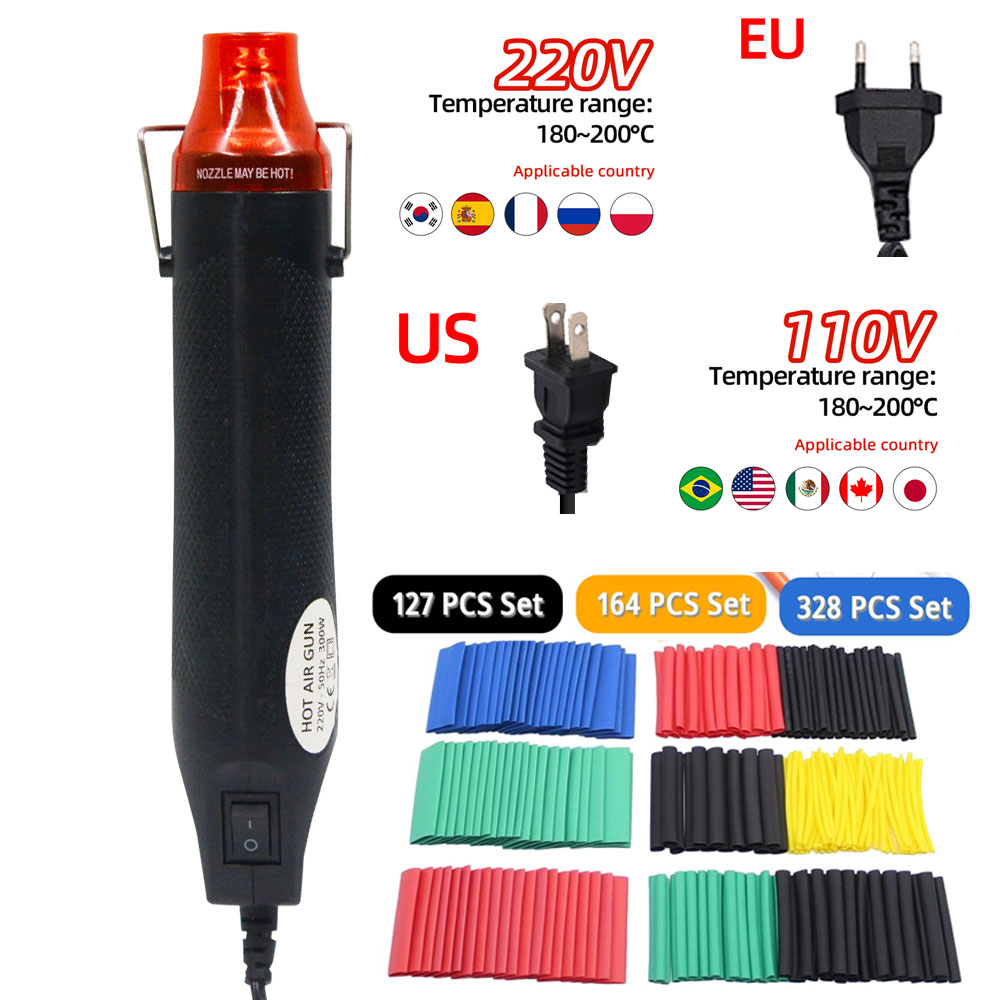 300 واط الهواء الساخن الحرارة  - مراجعة Heat Gun Small وسعره